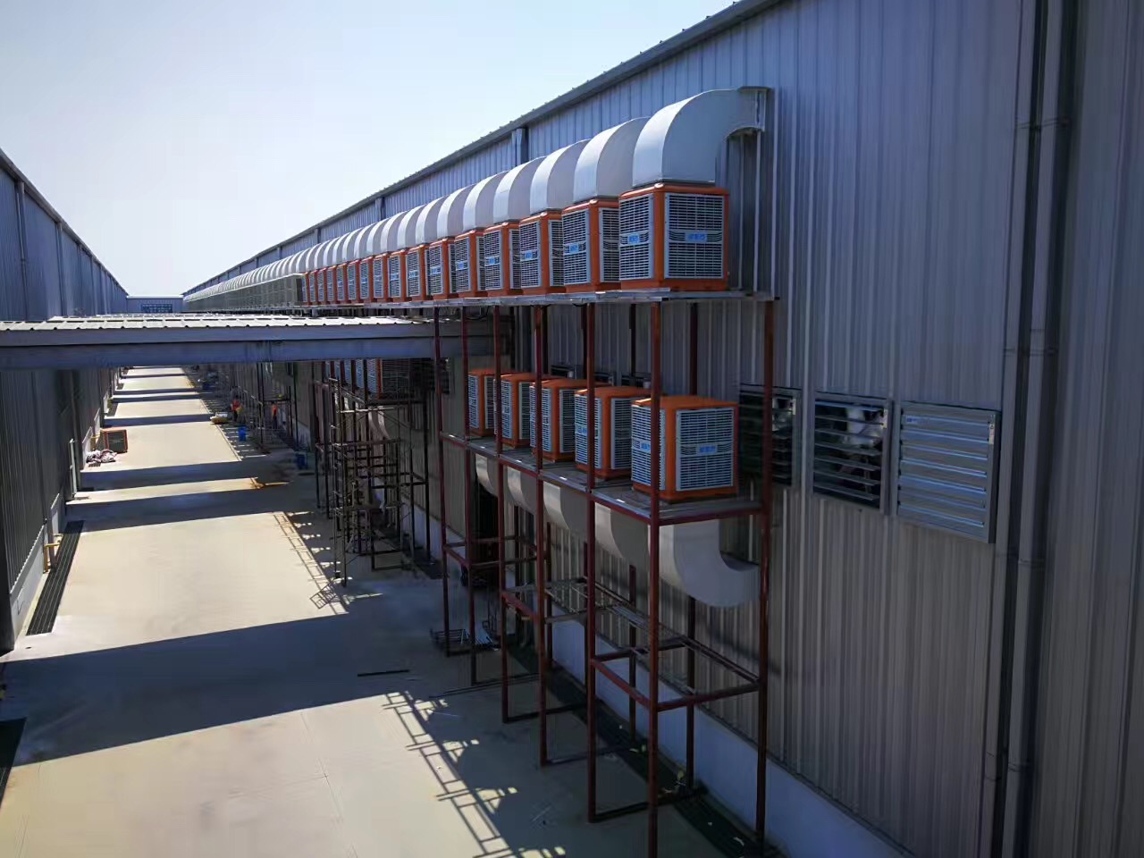 大型廠房安裝環?？照{，輕松降溫4-10度